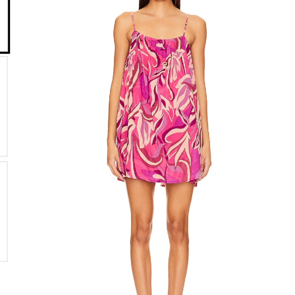 Mikoh Toki Dress in Pink/Pyschedelic